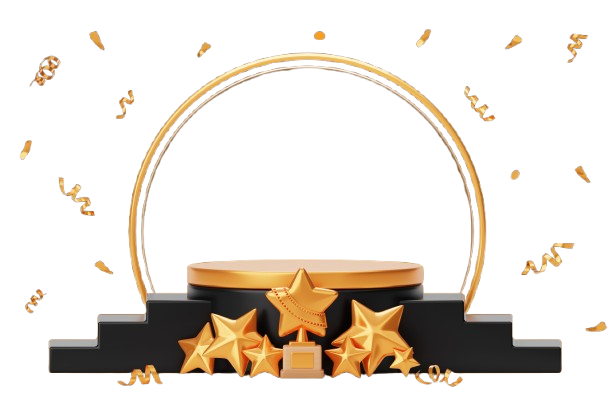 Podium des Awards